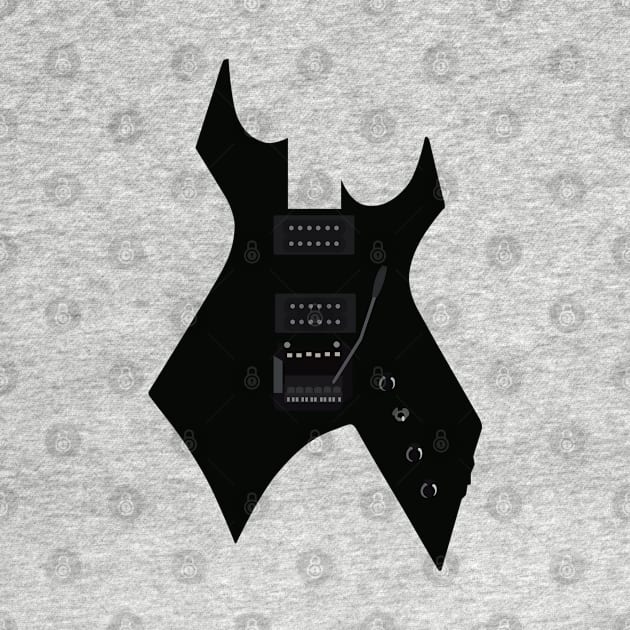 Black Guitar by Squid's Store